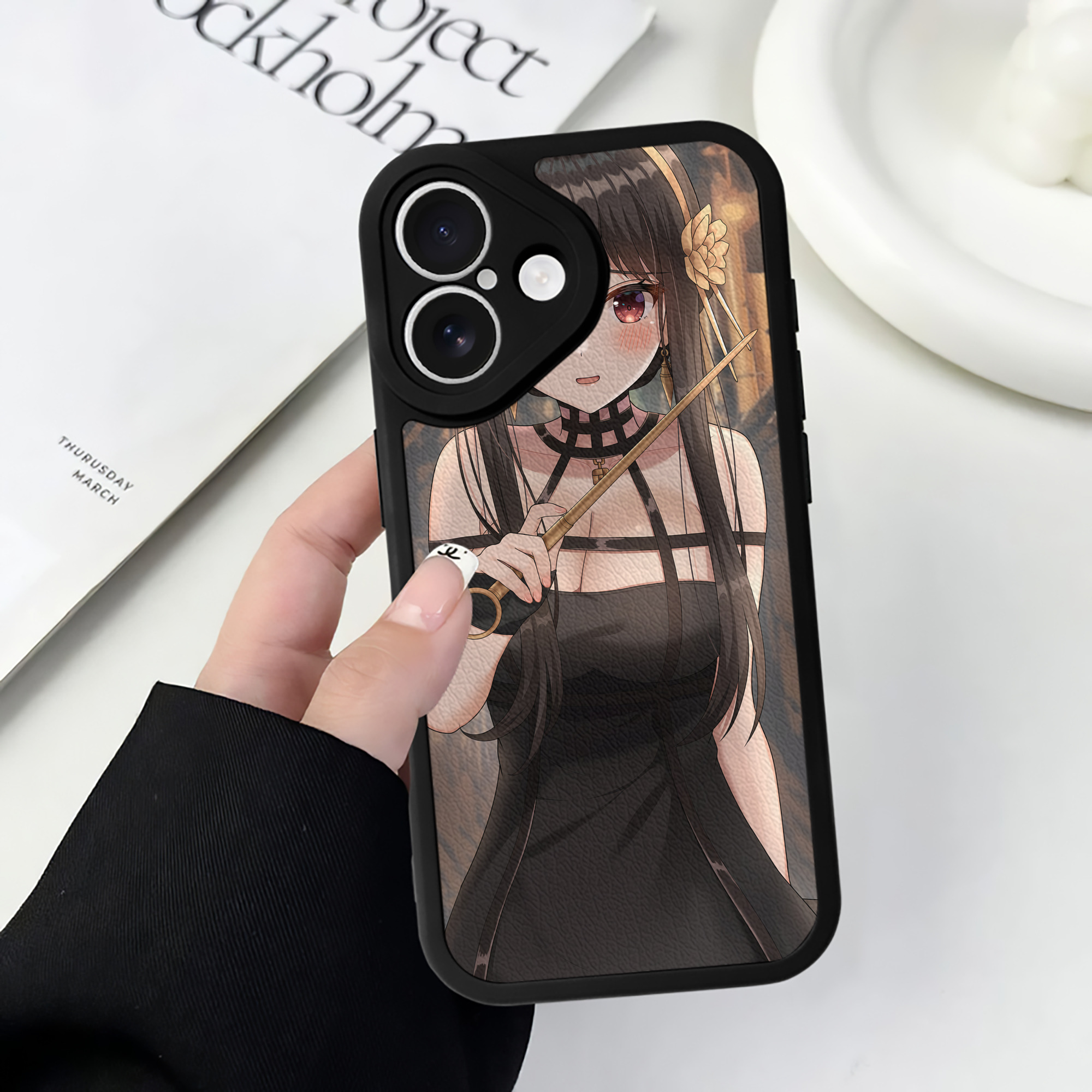 （画像用） SPY×FAMILY间谍家家酒 【iPhone 16シリーズ対応】シリコンスマホケース（レザー調） 材質：シリコン